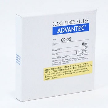 点击查看大图 玻璃滤纸GS-25型号ADVANTEC东洋型号36481090